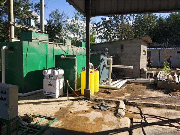 洗车污水处理设备客户现场